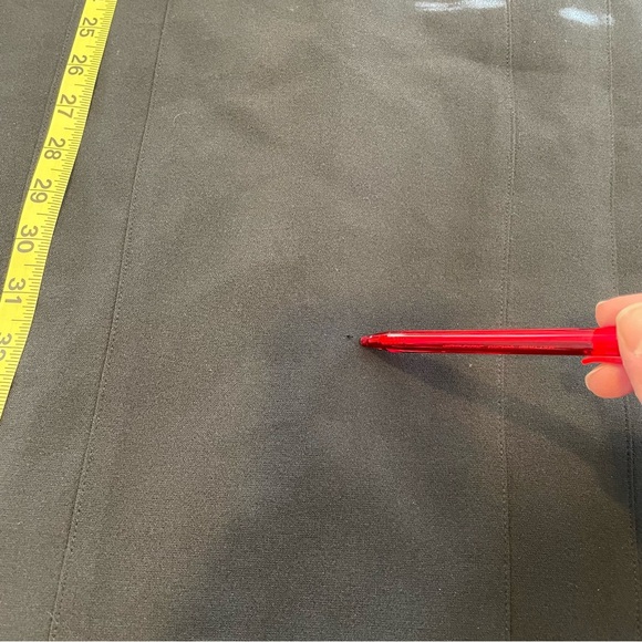 Maggy London Sheath Dress Size 4 Black with Pearl Peter Pan Collar Zip Up Back - Picture 16 of 16